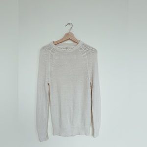 Cream Tunic Sweater
